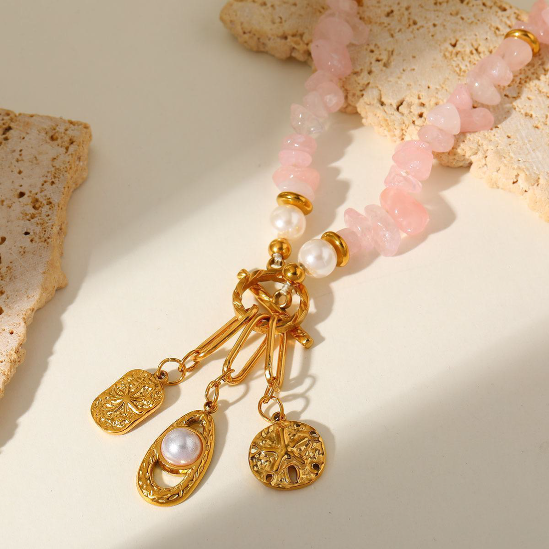 THE AMALFI CHARM NECKLACE - Azura Jewelry