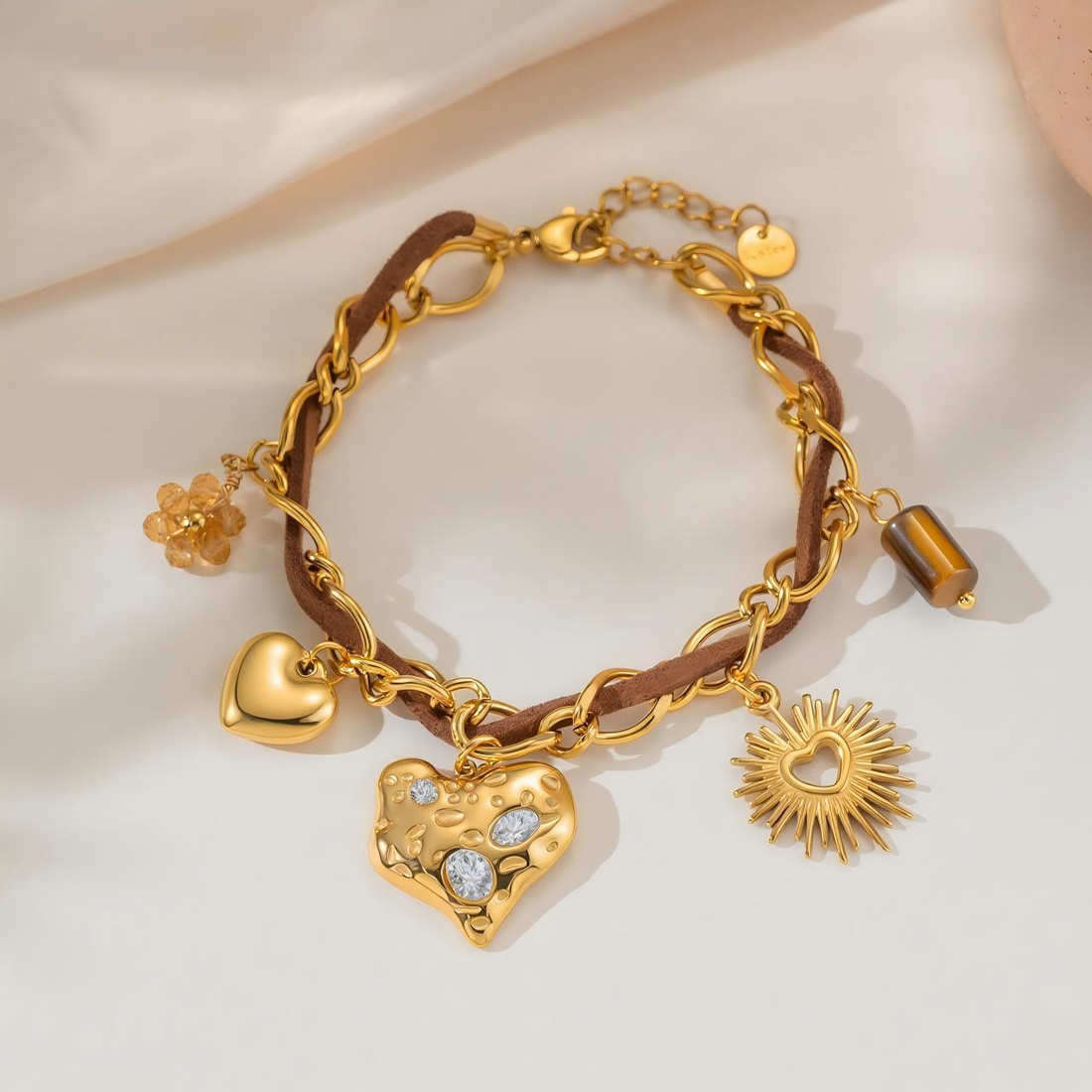 THE SOLEIL CHARM BRACELET - Azura Jewelry