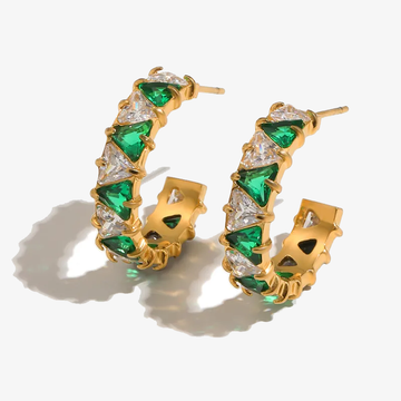 THE LINA HOOPS - Azura Jewelry